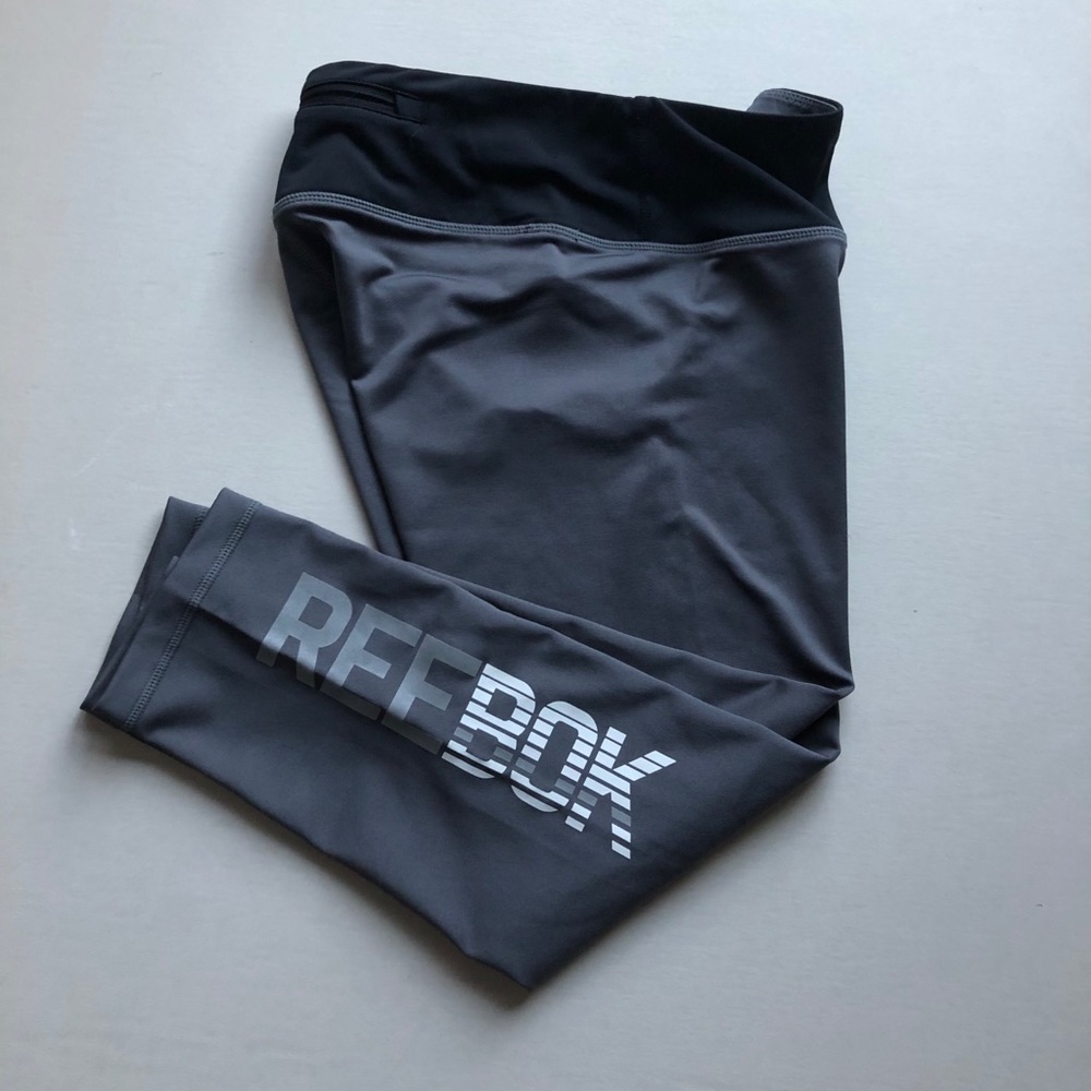 Reebok Yoga Pants gray and black